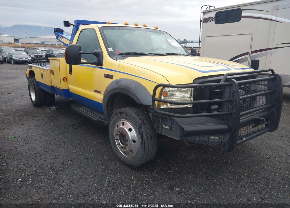 2007 FORD F-550 CHASSIS XL/XLT VIN: 1FDAF57P37EB19897