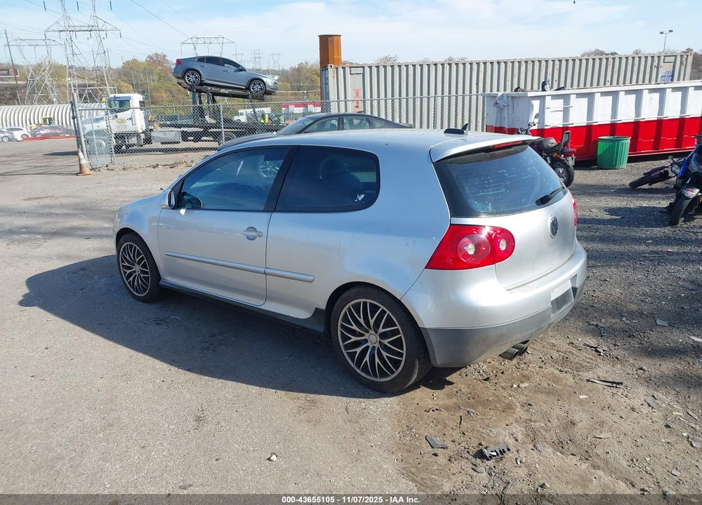 2006 VOLKSWAGEN GTI 2-DOOR VIN: WVWFV71K46W139851