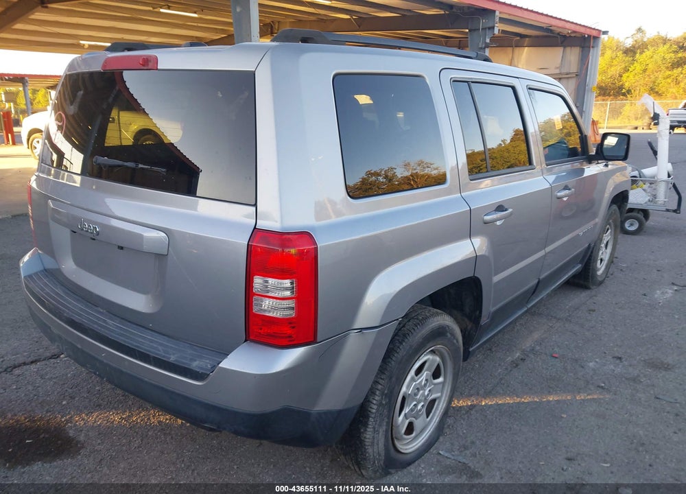 2016 JEEP PATRIOT SPORT VIN: 1C4NJPBB5GD602812