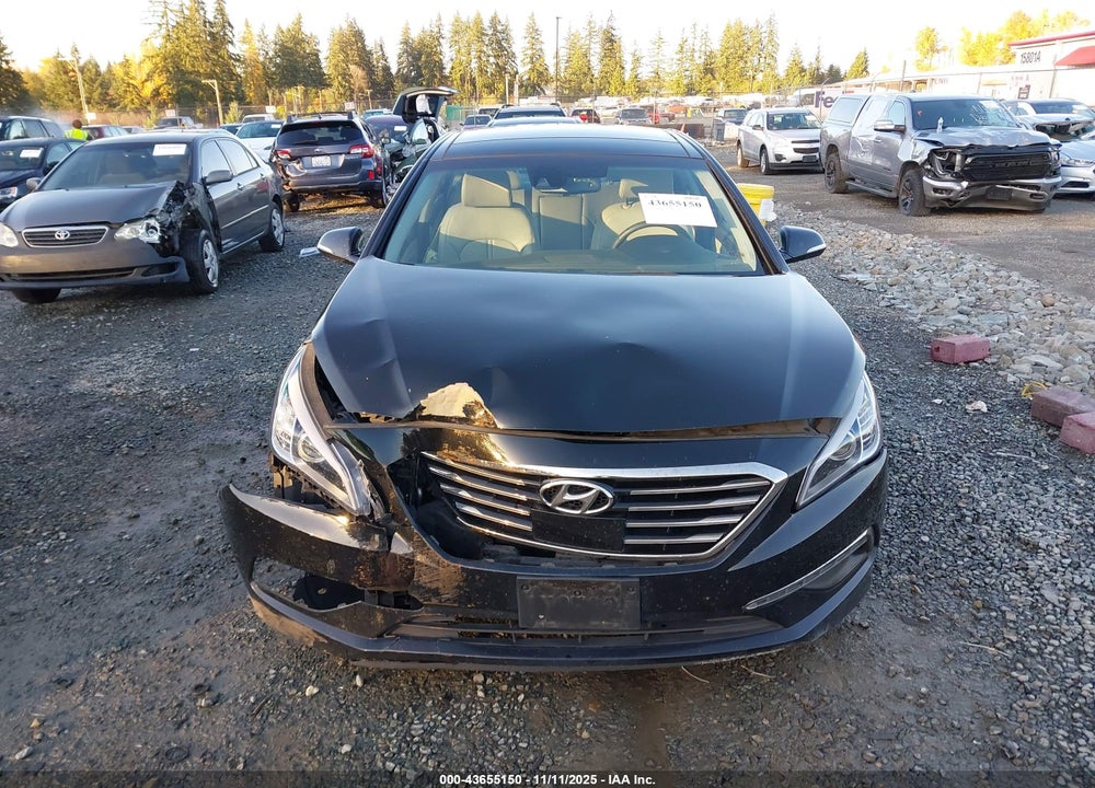 2015 HYUNDAI SONATA LIMITED VIN: 5NPE34AF9FH038202