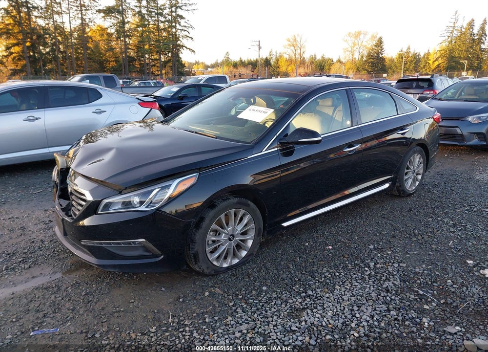 2015 HYUNDAI SONATA LIMITED VIN: 5NPE34AF9FH038202
