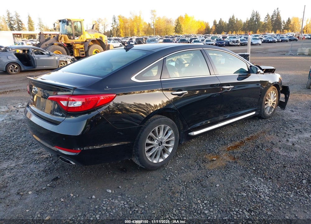 2015 HYUNDAI SONATA LIMITED VIN: 5NPE34AF9FH038202