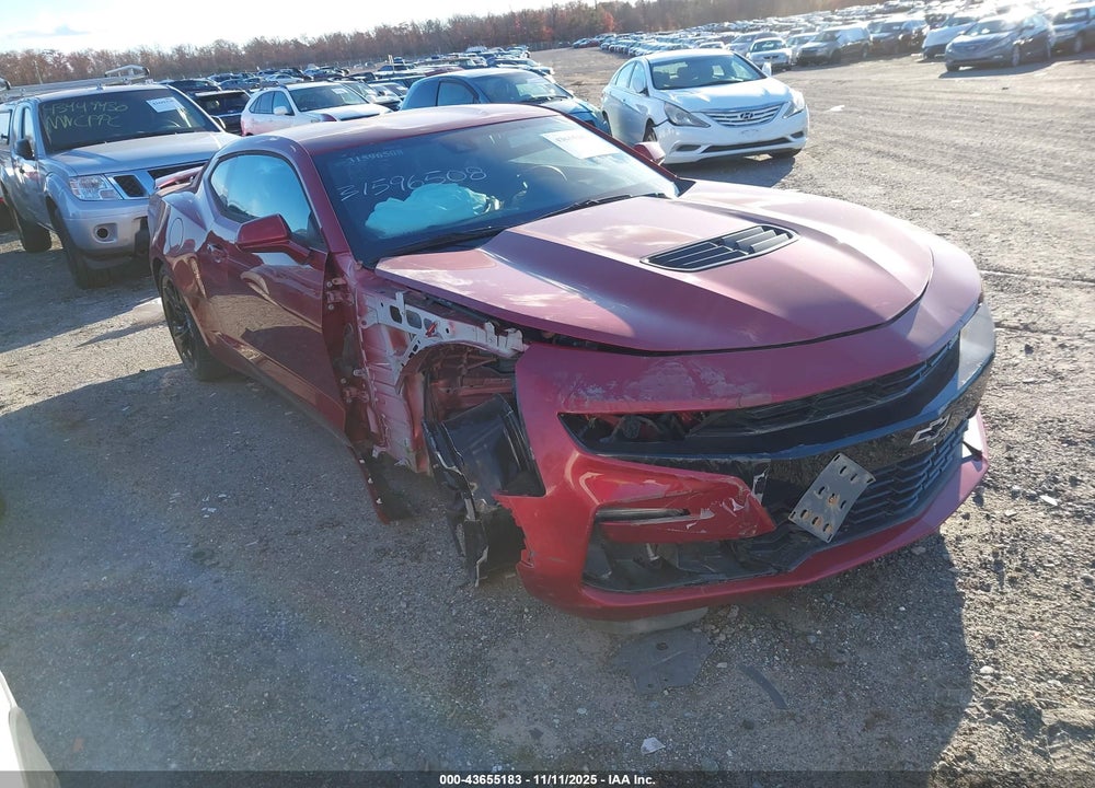 2019 CHEVROLET CAMARO 2SS VIN: 1G1FH1R70K0138206