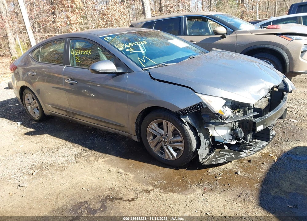 2019 HYUNDAI ELANTRA SEL VIN: 5NPD84LF9KH478862