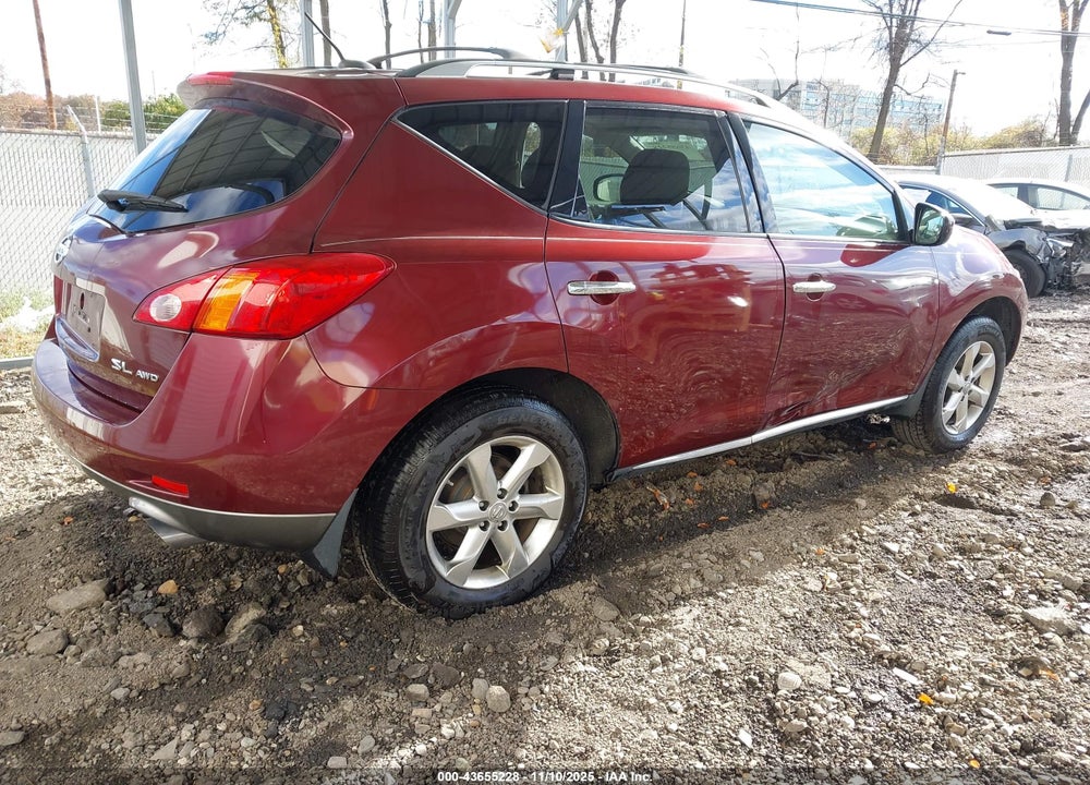 2010 NISSAN MURANO SL VIN: JN8AZ1MW1AW125865