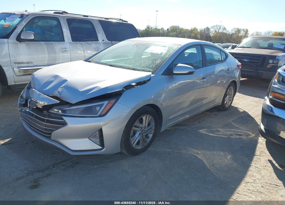 2019 HYUNDAI ELANTRA SEL VIN: 5NPD84LF2KH468514