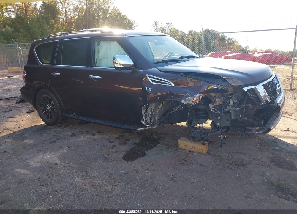 2019 NISSAN ARMADA PLATINUM VIN: JN8AY2NF4K9352071