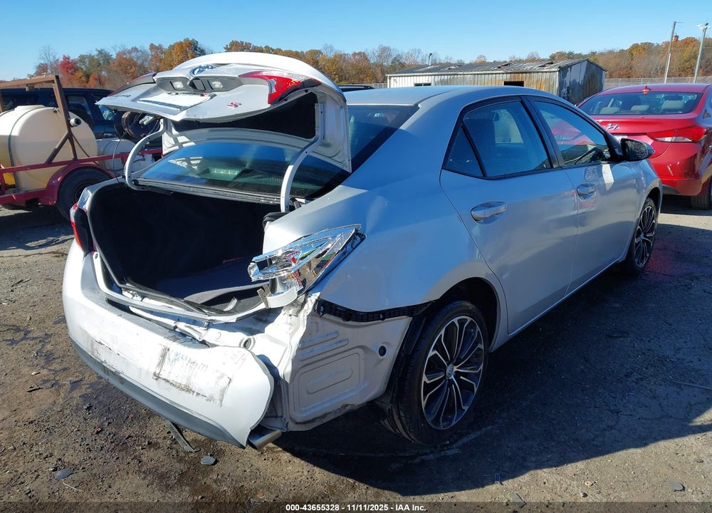 2016 TOYOTA COROLLA S PLUS VIN: 2T1BURHE3GC624103