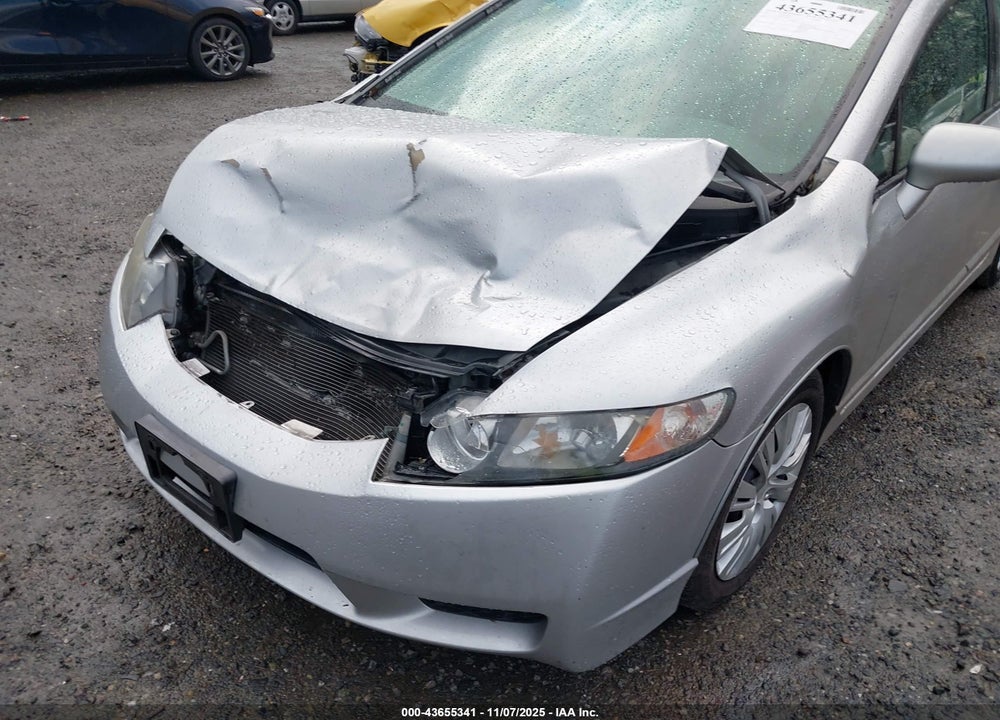 2011 HONDA CIVIC LX VIN: 2HGFA1F54BH306568