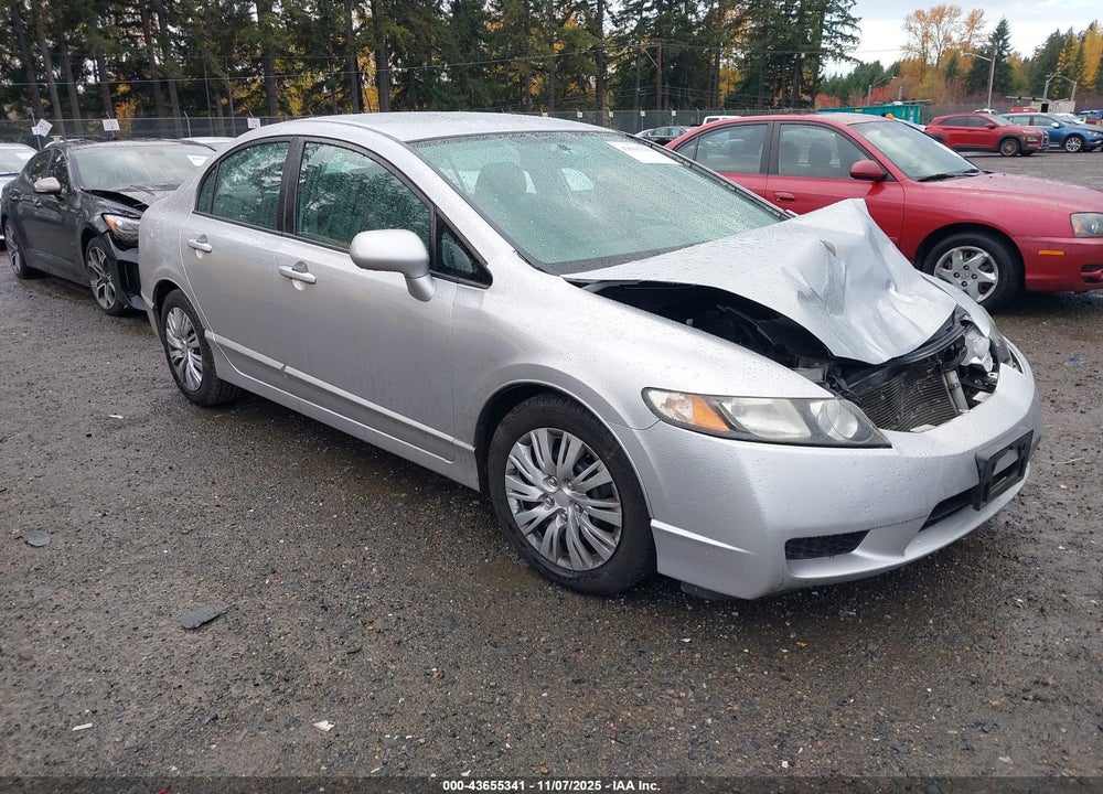 2011 HONDA CIVIC LX VIN: 2HGFA1F54BH306568