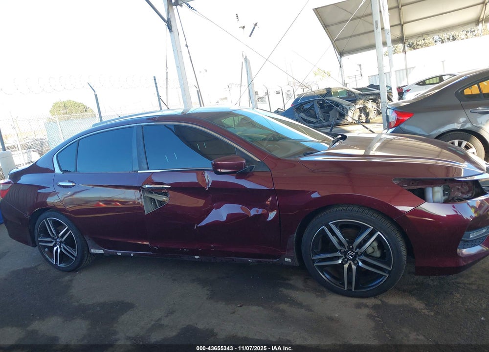 2017 HONDA ACCORD SPORT VIN: 1HGCR2F53HA118861
