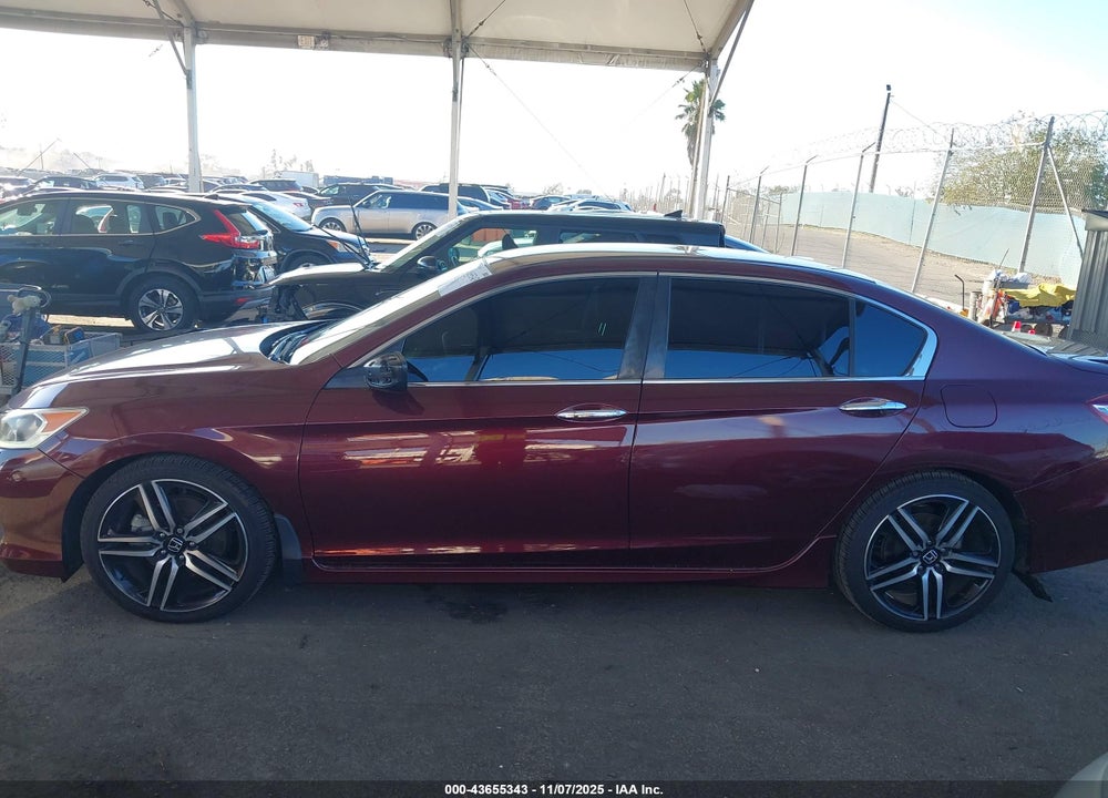 2017 HONDA ACCORD SPORT VIN: 1HGCR2F53HA118861
