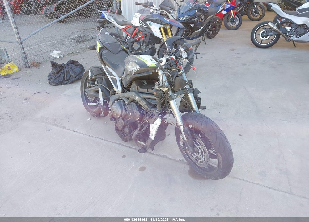 2021 TRIUMPH MOTORCYCLE STREET TRIPLE RS VIN: SMTA554S9MTAG5268
