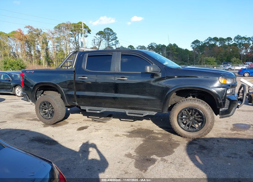 2021 CHEVROLET SILVERADO 1500 2WD SHORT BED CUSTOM VIN: 1GCPWBEKXMZ416920