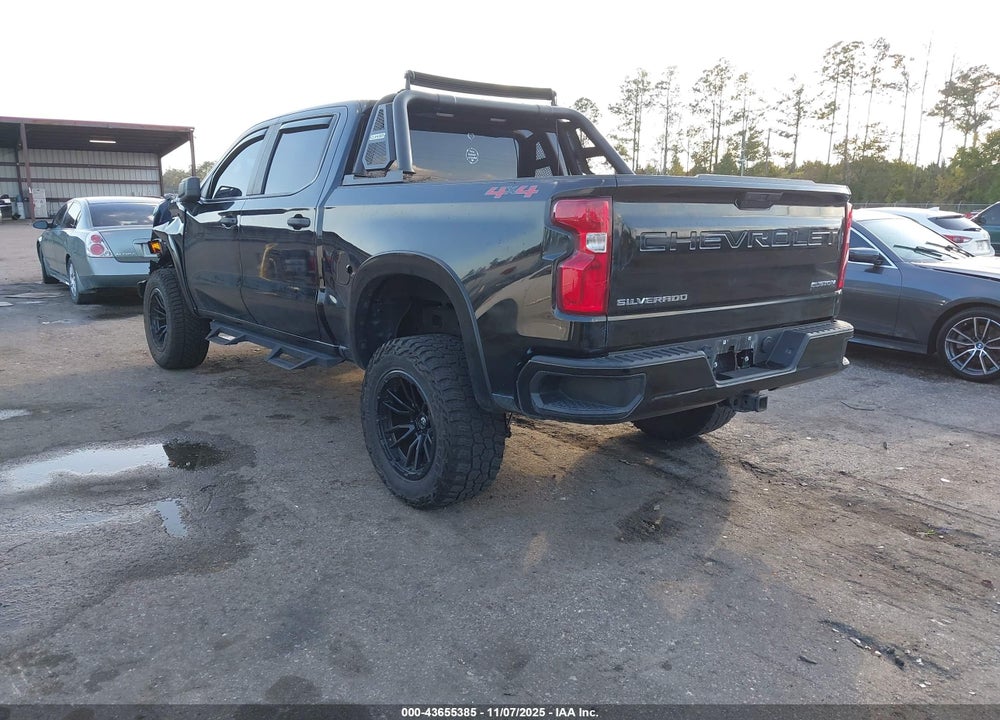 2021 CHEVROLET SILVERADO 1500 2WD SHORT BED CUSTOM VIN: 1GCPWBEKXMZ416920