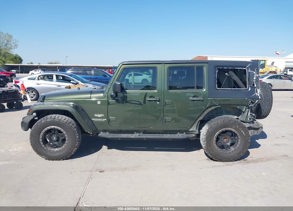 2007 JEEP WRANGLER UNLIMITED SAHARA VIN: 1J8GA59147L161506