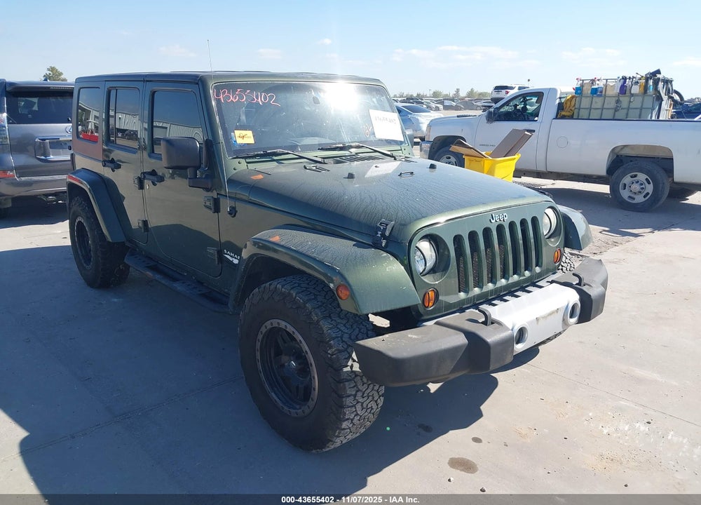 2007 JEEP WRANGLER UNLIMITED SAHARA VIN: 1J8GA59147L161506