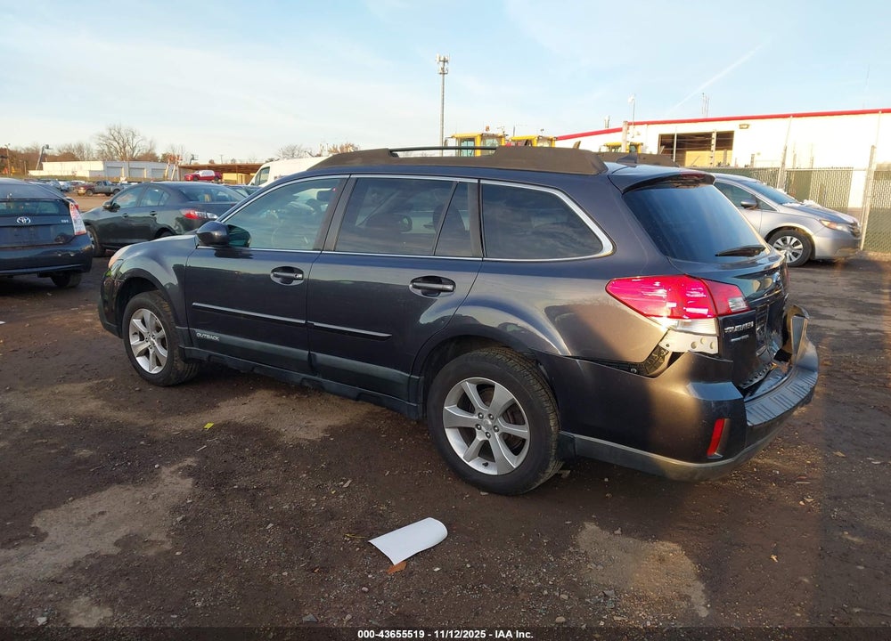 2013 SUBARU OUTBACK VIN: 4S4BRCLC1D3253916