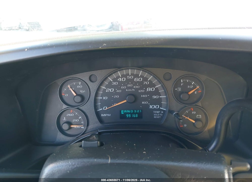 2006 CHEVROLET EXPRESS WORK VAN VIN: 1GCHG39UX61261208