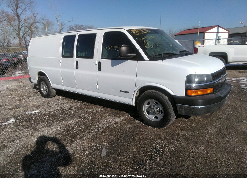 2006 CHEVROLET EXPRESS WORK VAN VIN: 1GCHG39UX61261208