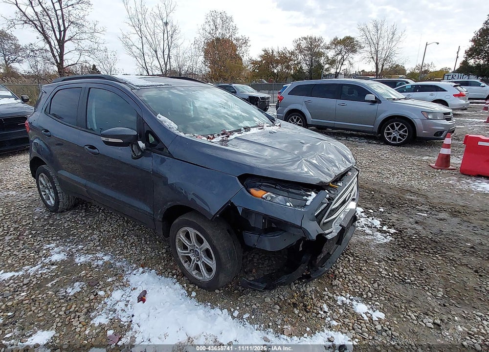 2022 FORD ECOSPORT SE VIN: MAJ6S3GL8NC458080