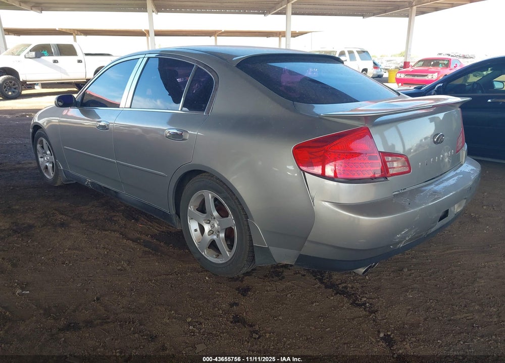 2004 INFINITI G35 VIN: JNKCV51E64M600802