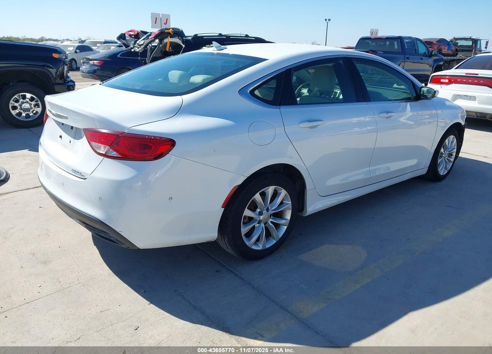 2016 CHRYSLER 200 C VIN: 1C3CCCCG8GN119818