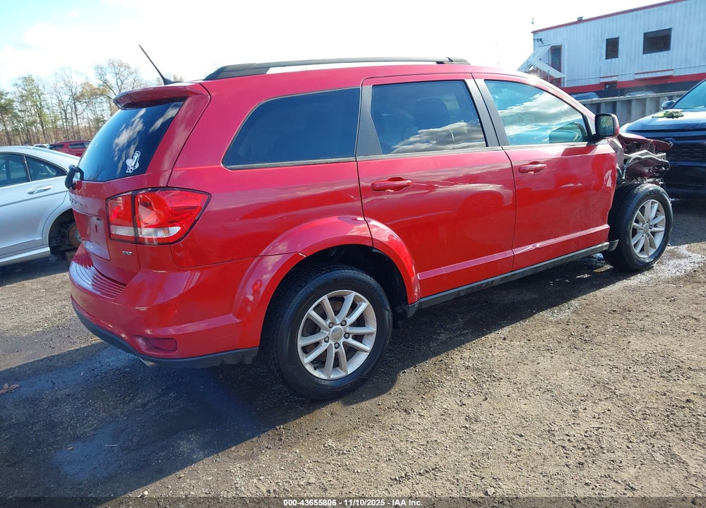 2016 DODGE JOURNEY VIN: 3C4PDDBG2GT163444