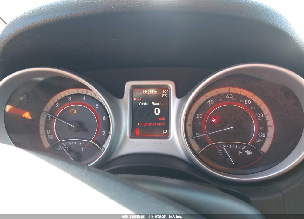 2016 DODGE JOURNEY VIN: 3C4PDDBG2GT163444