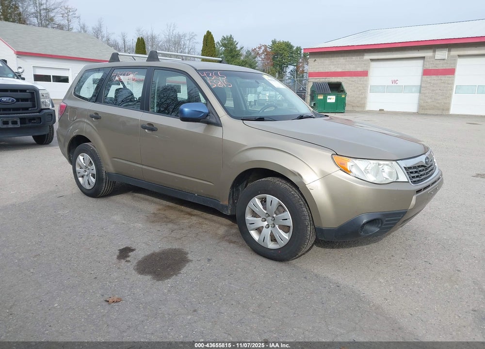 2009 SUBARU FORESTER 2.5X VIN: JF2SH61609H759223