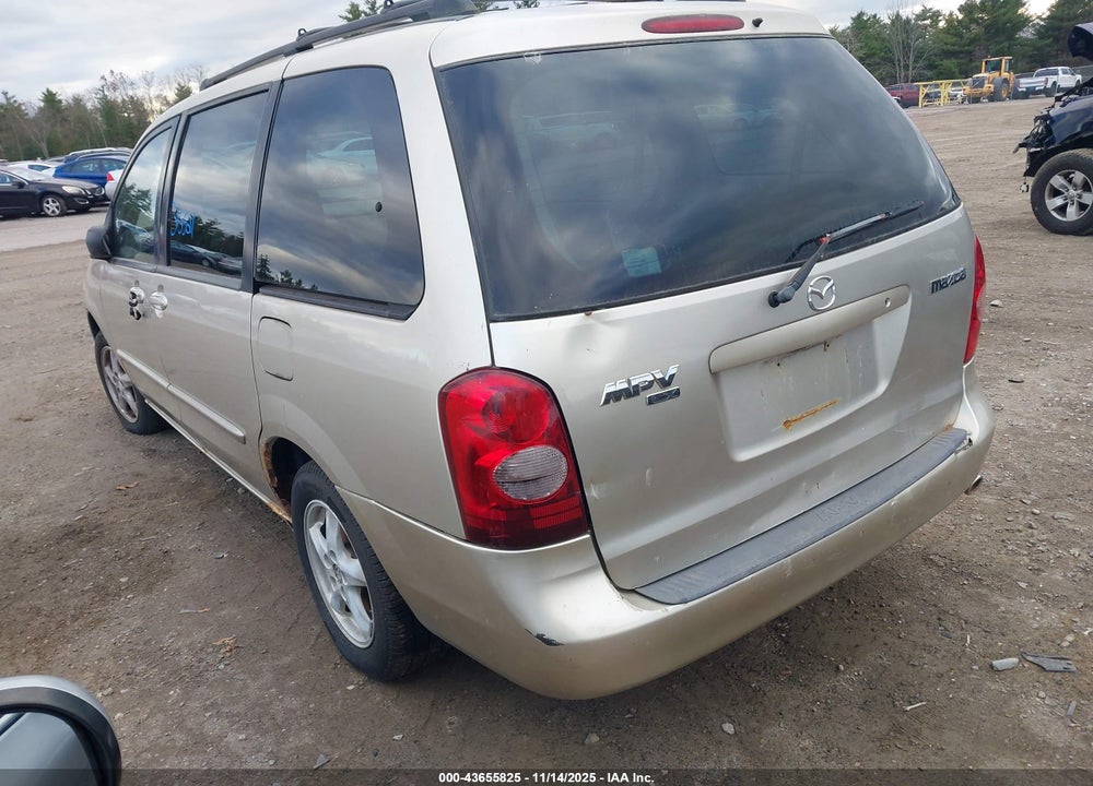 2003 MAZDA MPV ES/LX/LX-SV VIN: JM3LW28A230378188
