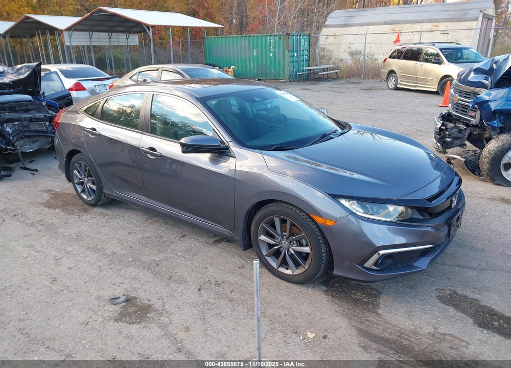 2021 HONDA CIVIC EX VIN: 19XFC1F39ME204785