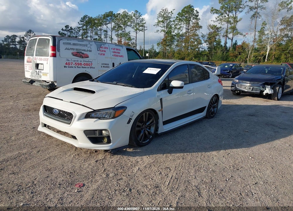 2016 SUBARU WRX VIN: JF1VA1B64G9816327