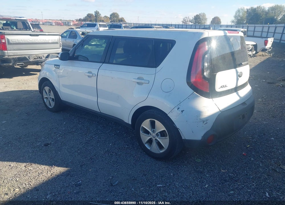 2017 KIA SOUL VIN: KNDJN2A26H7463314