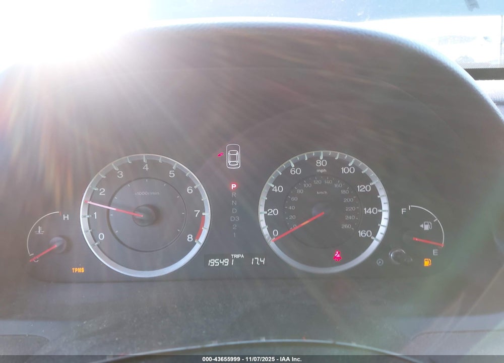2009 HONDA ACCORD VIN: 1HGCP26729A138088