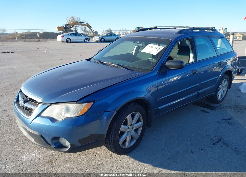2008 SUBARU OUTBACK VIN: 4S4BP61C387338846