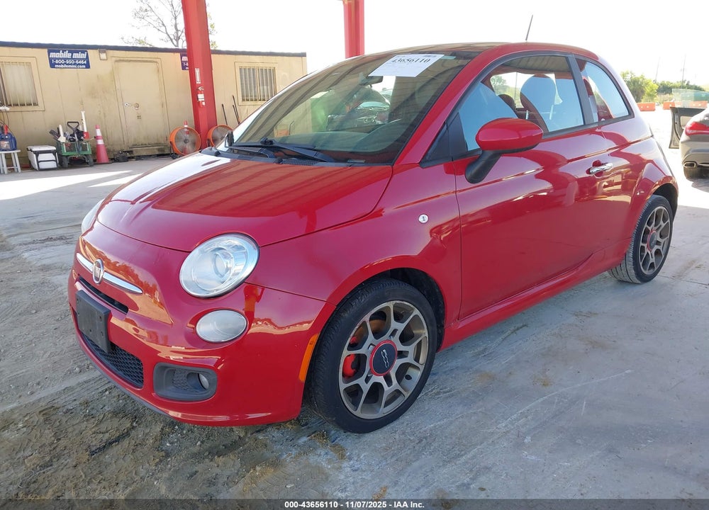 2013 FIAT 500 SPORT VIN: 3C3CFFBR1DT684550