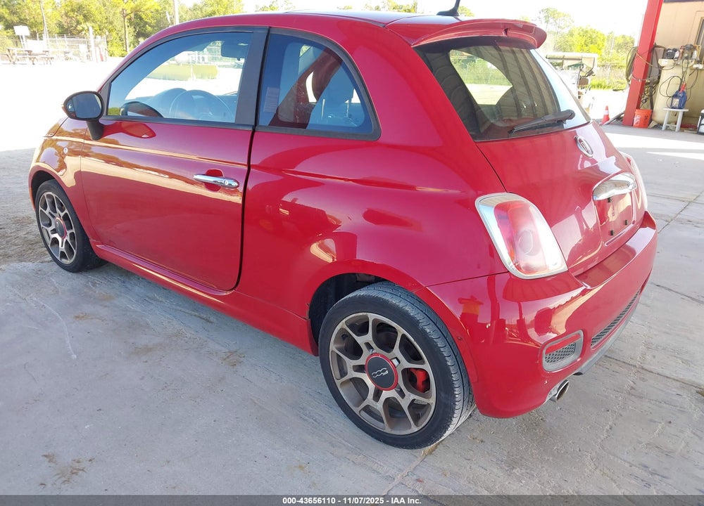 2013 FIAT 500 SPORT VIN: 3C3CFFBR1DT684550