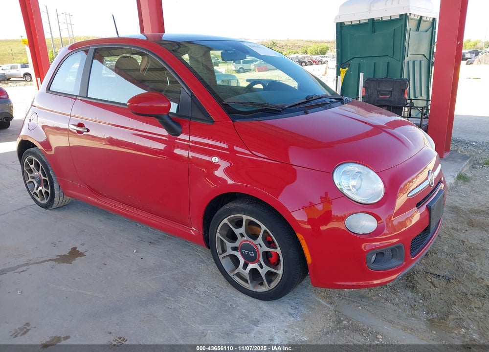 2013 FIAT 500 SPORT VIN: 3C3CFFBR1DT684550