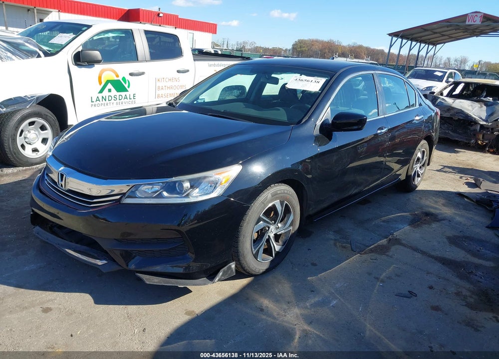 2017 HONDA ACCORD LX VIN: 1HGCR2F32HA124200