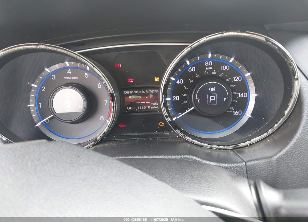 2013 HYUNDAI SONATA GLS VIN: 5NPEB4AC5DH575591