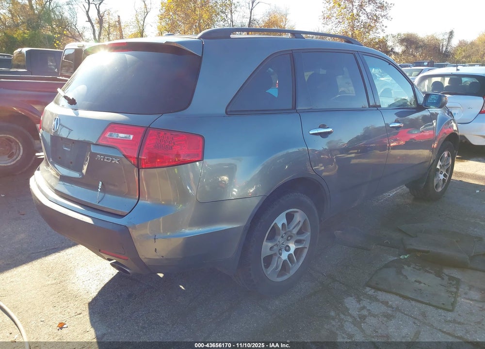 2008 ACURA MDX VIN: 2HNYD28298H527934