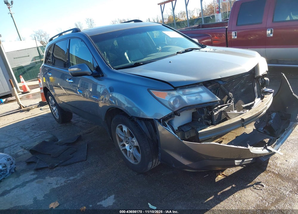 2008 ACURA MDX VIN: 2HNYD28298H527934