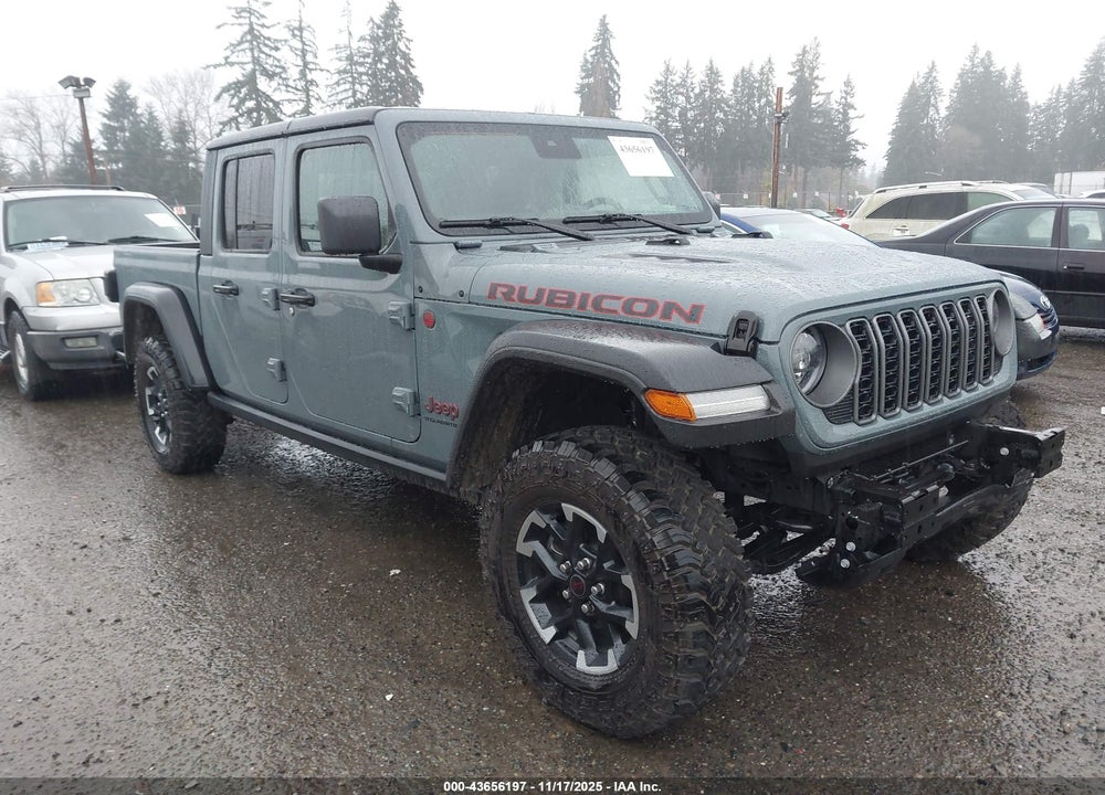 2025 RUBICON JEEP GLADIATOR VIN: 1C6RJTBG6SL505520