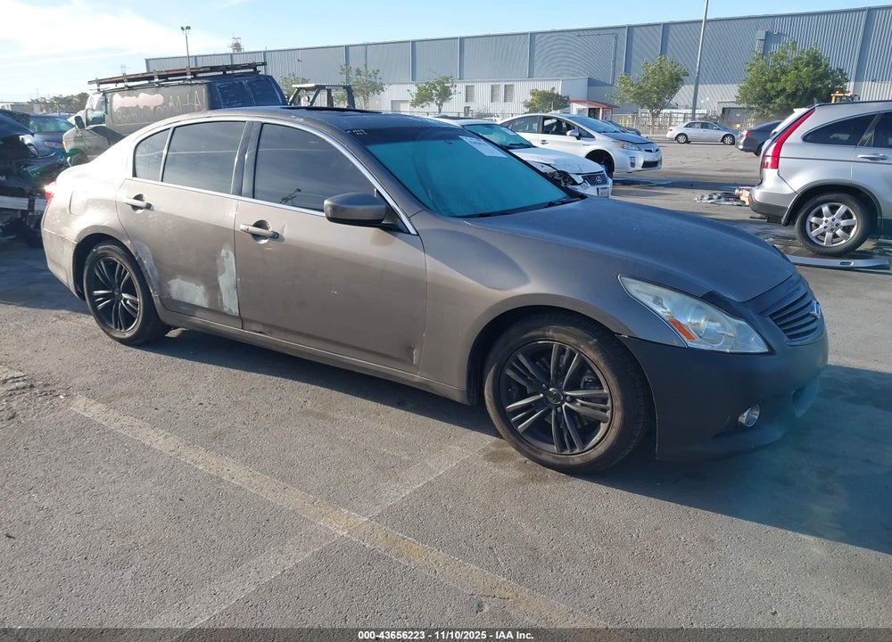 2010 INFINITI G37 JOURNEY VIN: JN1CV6AP9AM403033