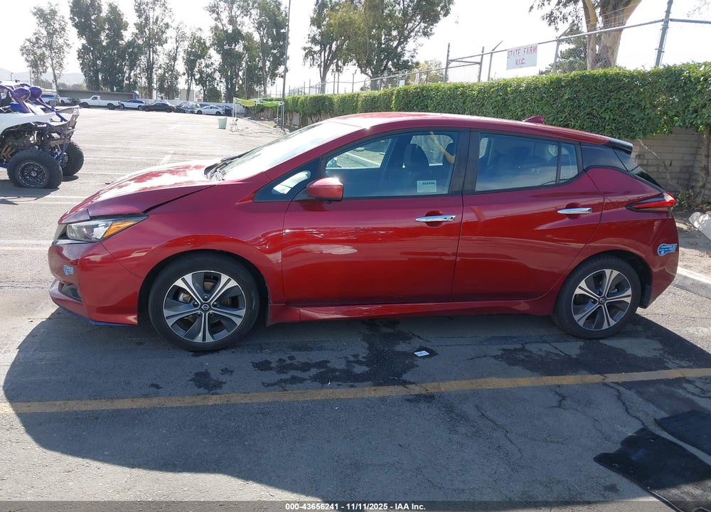 2021 NISSAN LEAF SV PLUS 62 KWH VIN: 1N4BZ1CV4MC555295