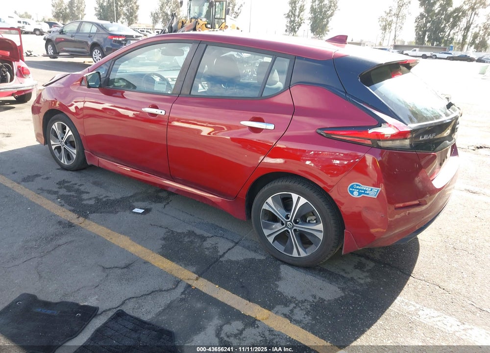 2021 NISSAN LEAF SV PLUS 62 KWH VIN: 1N4BZ1CV4MC555295
