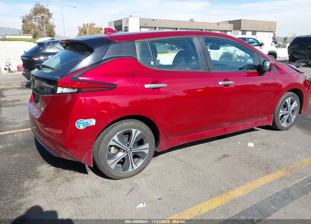 2021 NISSAN LEAF SV PLUS 62 KWH VIN: 1N4BZ1CV4MC555295