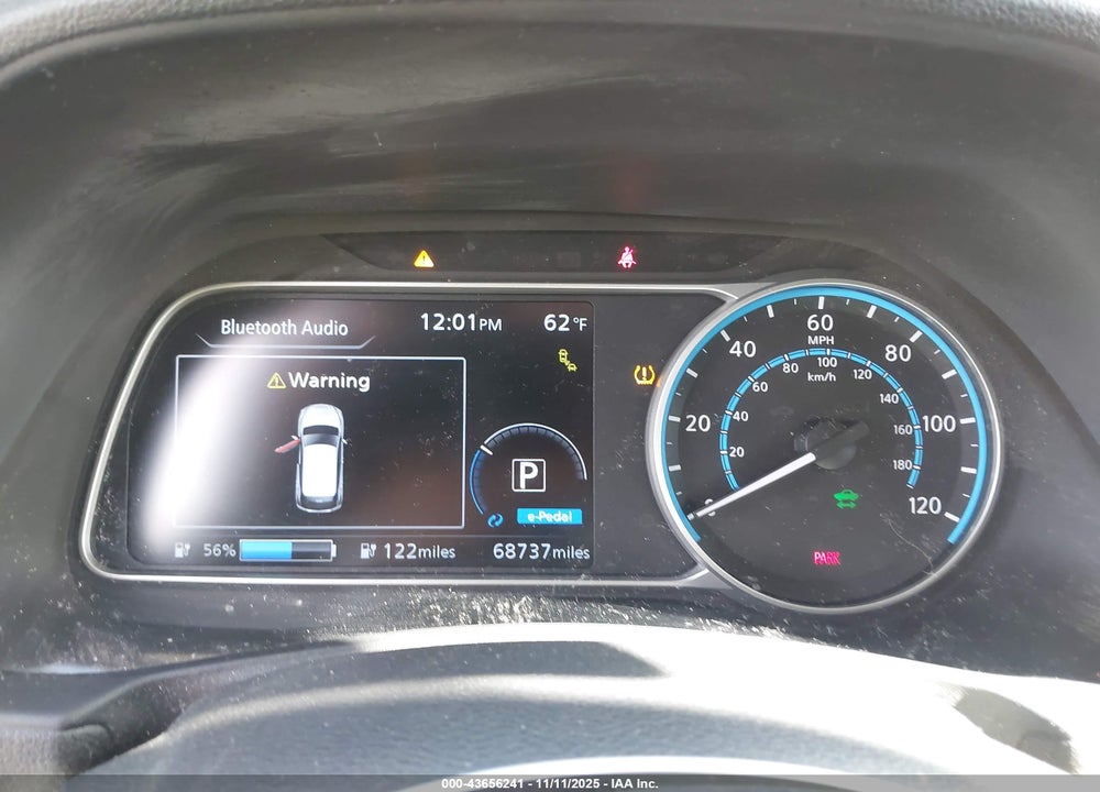 2021 NISSAN LEAF SV PLUS 62 KWH VIN: 1N4BZ1CV4MC555295