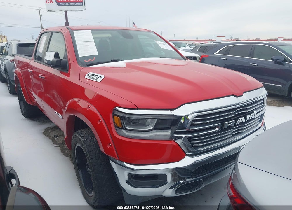 2020 RAM 1500 LAIE  4X2 6'4 BOX VIN: 1C6RREDT5LN121281